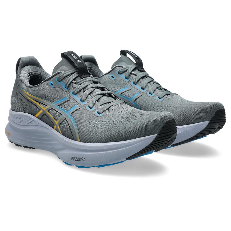 Zapatillas ASICS GEL-Kayano 32 Steel Grey/Aegean Blue Hombre - 3