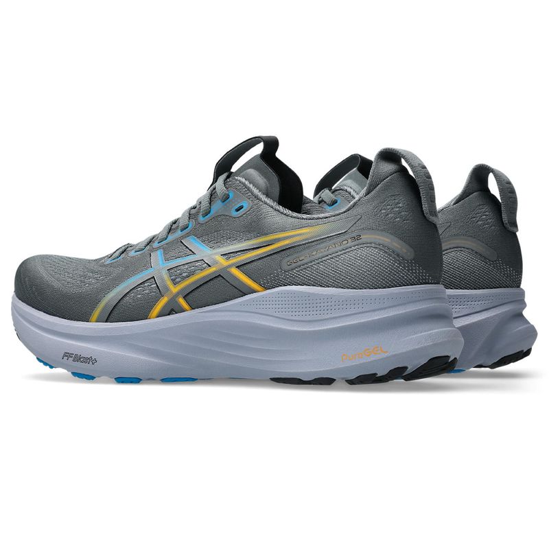 Zapatillas ASICS GEL-Kayano 32 Steel Grey/Aegean Blue Hombre - 4