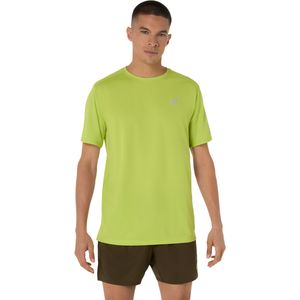Polo ASICS Silver SS Top Neon Lime Hombre