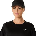 Polo ASICS Silver Ss Top Performance Black Mujer - 3