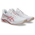 Zapatillas ASICS Netburner Ballistic FF 4 White/Rose Rouge Mujer - 3