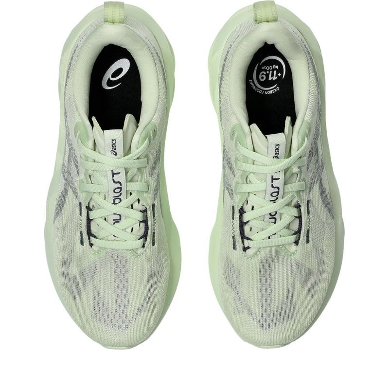 Zapatillas ASICS Novablast 5 Whisper Green/Monument Blue Mujer - 3