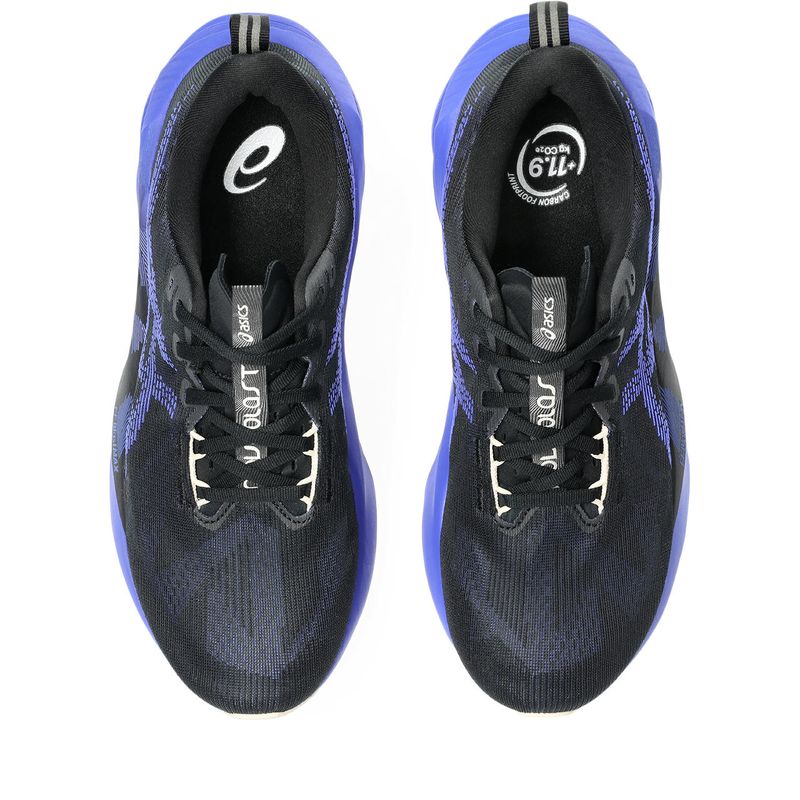 Zapatillas ASICS Novablast 5 Black/Cobalt Burst Hombre - 2