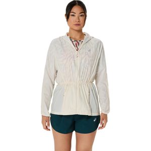 Casaca ASICS Road Packable Jacket Birch Mujer
