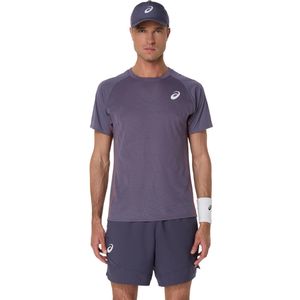 Polo  ASICS Match Actibreeze Ss Top Greyish Purple Hombre