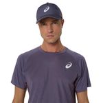 Polo  ASICS Match Actibreeze Ss Top Greyish Purple Hombre - 3