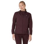 Casaca ASICS Road Packable Jacket Dark Currant Mujer - 0