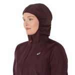 Casaca ASICS Road Packable Jacket Dark Currant Mujer - 4