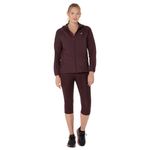 Casaca ASICS Road Packable Jacket Dark Currant Mujer - 8