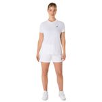Polo ASICS Court SS Top Brilliant White Mujer - 5