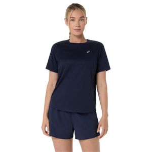 Polo ASICS Silver SS Top Midnight Mujer