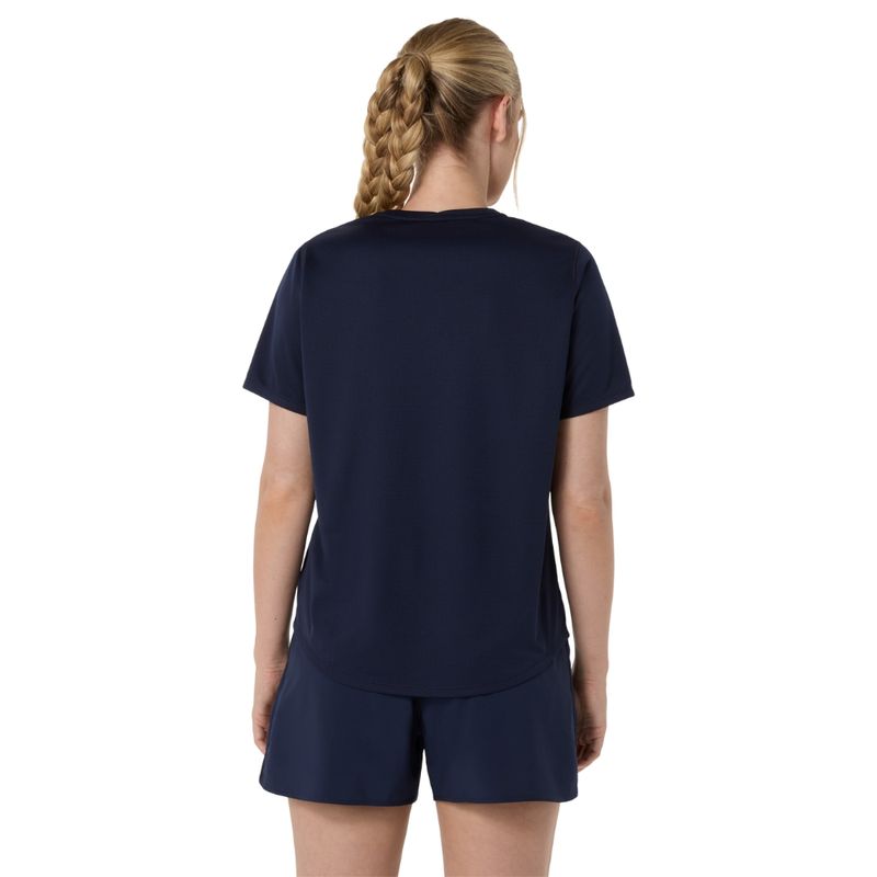Polo ASICS Silver SS Top Midnight Mujer - 1