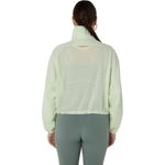 Casaca ASICS Nagino Actibreeze Short Jacket Whisper Green Mujer - 1