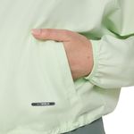 Casaca ASICS Nagino Actibreeze Short Jacket Whisper Green Mujer - 4