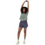 Polo ASICS Nagino Run Adjustable  SS Top Monument Blue Mujer - 5