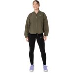 Polo ASICS Nagino Run Adjustable  SS Top Dark Olive Mujer - 3