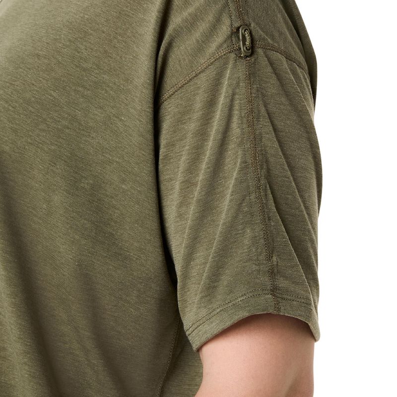 Polo ASICS Nagino Run Adjustable  SS Top Dark Olive Mujer - 7