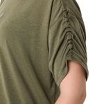 Polo ASICS Nagino Run Adjustable  SS Top Dark Olive Mujer - 8