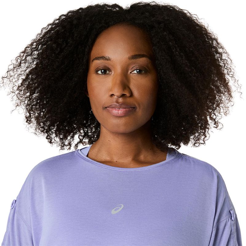 Polo ASICS Nagino Run Adjustable  SS Top Bluebell Mujer - 4