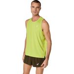 Bividi ASICS Silver Singlet Neon Lime Hombre - 1