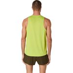 Bividi ASICS Silver Singlet Neon Lime Hombre - 2