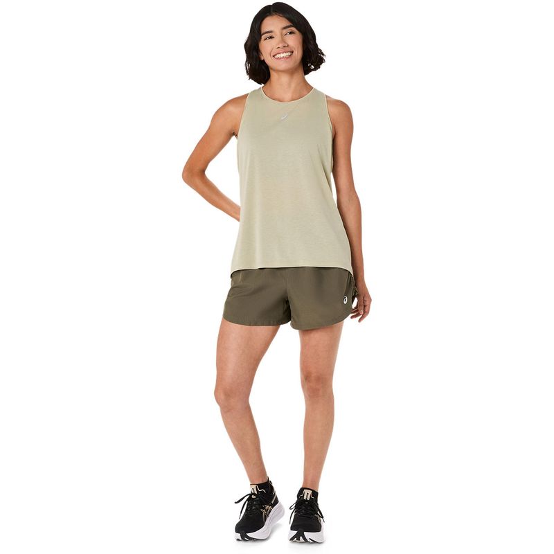 Bividi ASICS Nagino Run Adjustable Tank Khaki Mujer - 3