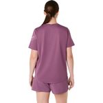 Polo ASICS Icon SS Top Velvet Purple Mujer - 1