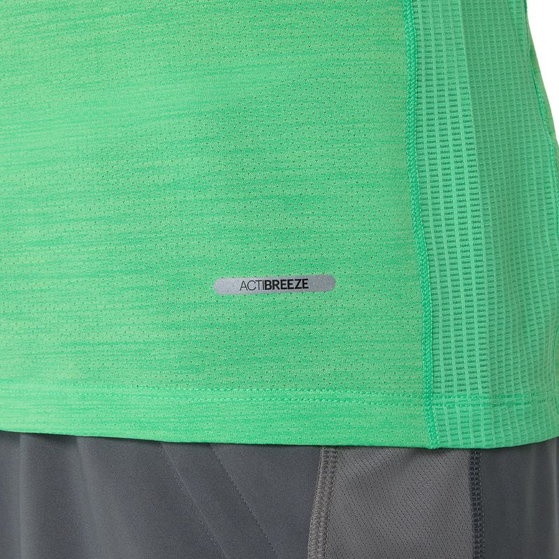 Polo ASICS Road SS Top Vital Green Hombre - 6