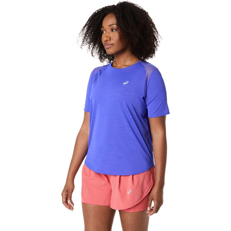 Polo ASICS Road SS Top Cobalt Burst Mujer - 2