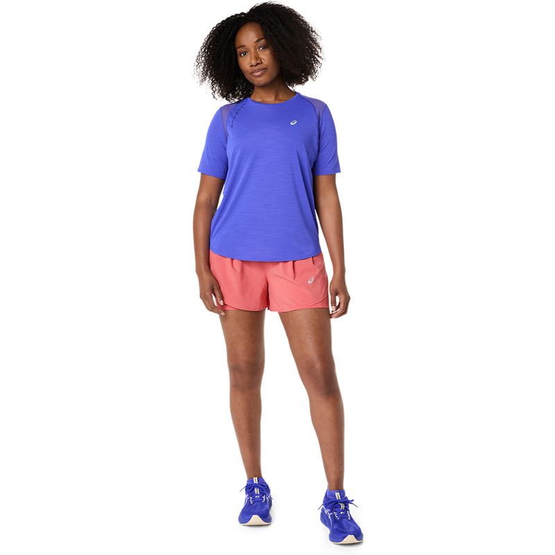 Polo ASICS Road SS Top Cobalt Burst Mujer - 6