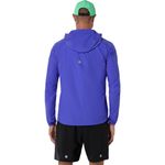 Casaca ASICS Road Packable Jacket Cobalt Burst/Illuminate Green Hombre - 1