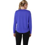 Polo ASICS Silver LS Top Cobalt Burst Mujer - 1