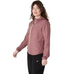 Casaca ASICS Silver Jacket Rubble Red Mujer - 1
