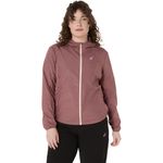 Casaca ASICS Silver Jacket Rubble Red Mujer - 2