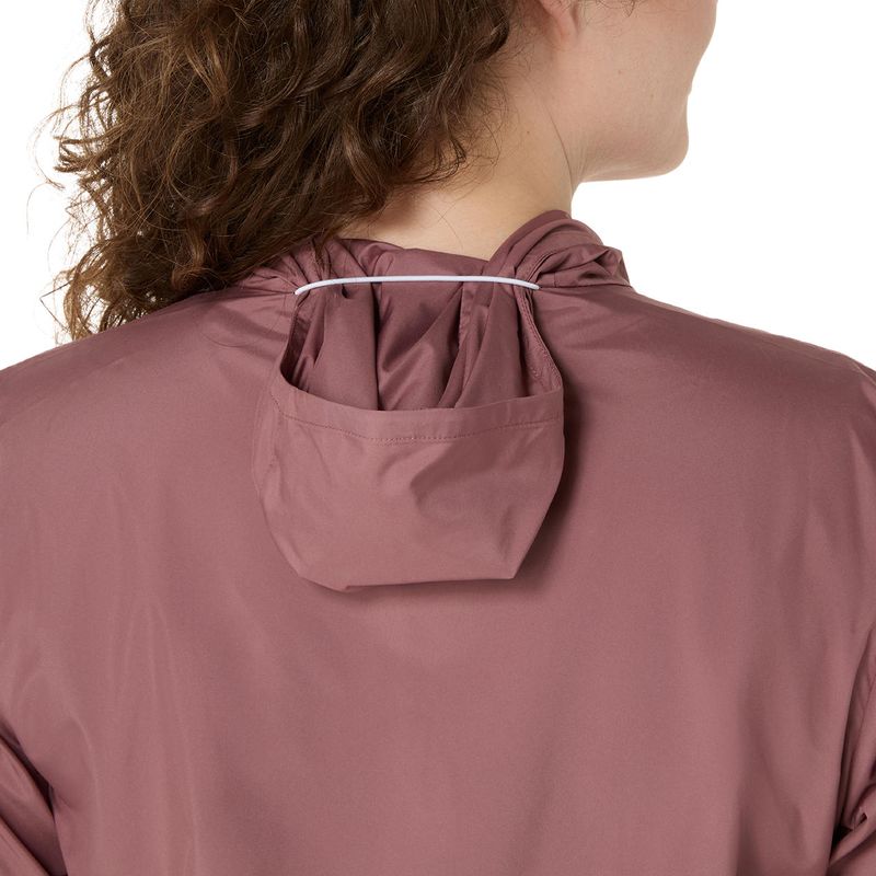 Casaca ASICS Silver Jacket Rubble Red Mujer - 5