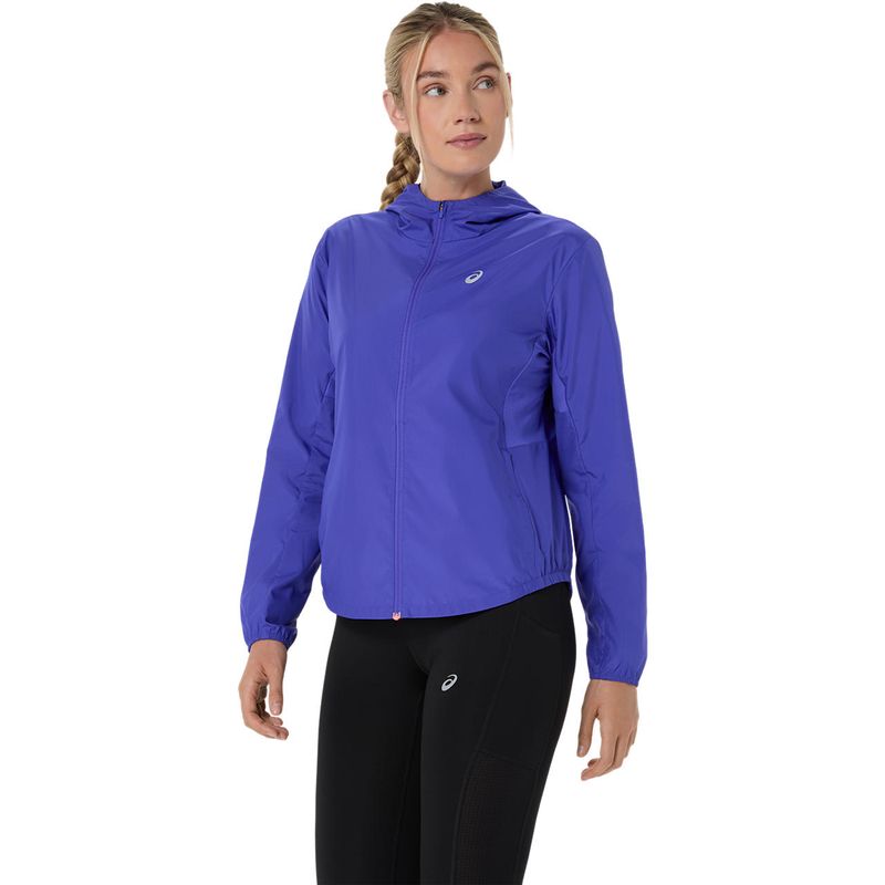 Casaca ASICS Silver Jacket Cobalt Burst Mujer - 2