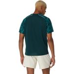 Polo ASICS Game SS Top Saxon Green Hombre - 1