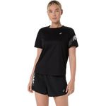 Polo ASICS Icon SS Top Performance Black Mujer - 0
