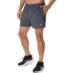 Short ASICS Silver 5In Short Carrier Grey Hombre - 2