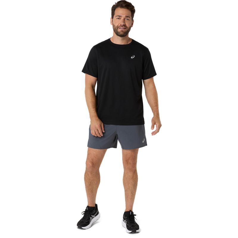 Short ASICS Silver 5In Short Carrier Grey Hombre - 5