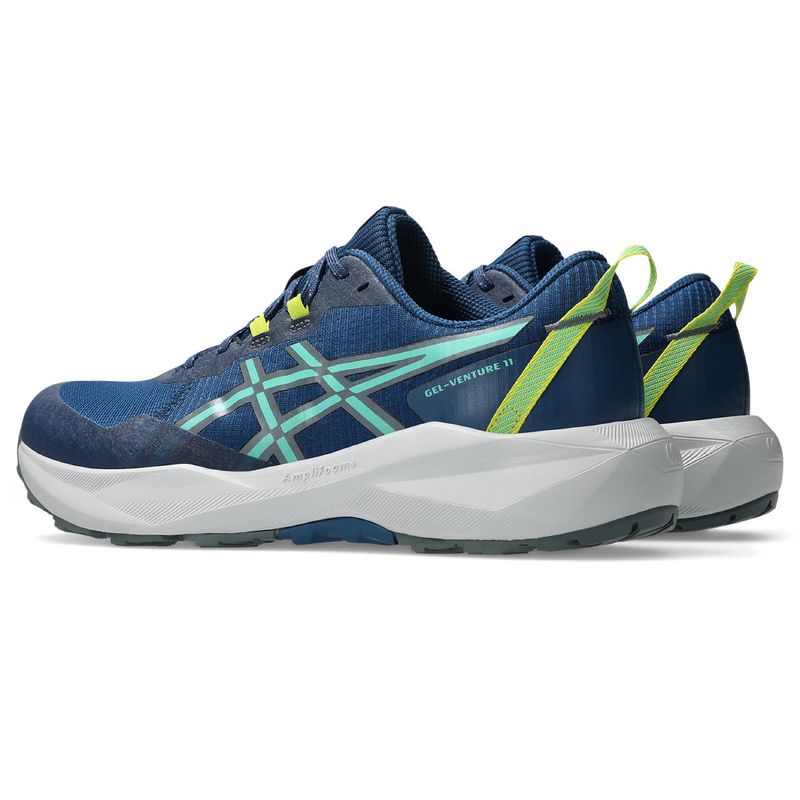 Zapatillas ASICS Gel-Venture 11 Twilight Blue/Aurora Green Hombre - 4