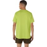Polo ASICS Silver SS Top Neon Lime Hombre - 1