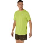 Polo ASICS Silver SS Top Neon Lime Hombre - 2