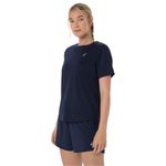 Polo ASICS Silver SS Top Midnight Mujer - 2