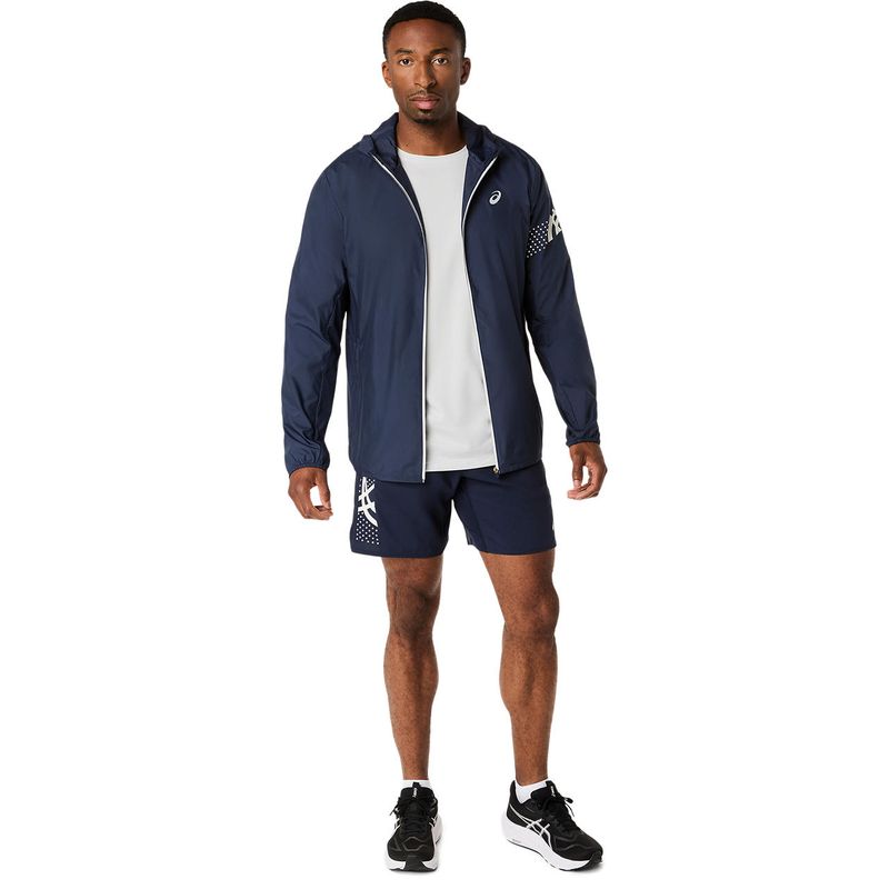 Polo ASICS Icon SS Top Cloud Grey/Midnight Hombre - 6