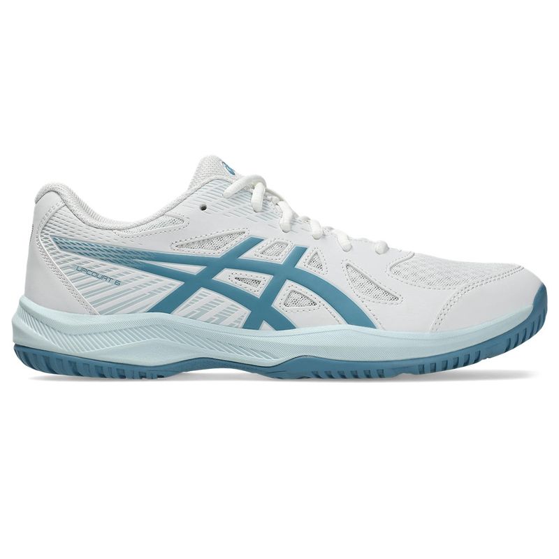 Zapatillas ASICS Upcourt 6 White/Saba Blue Hombre - 0