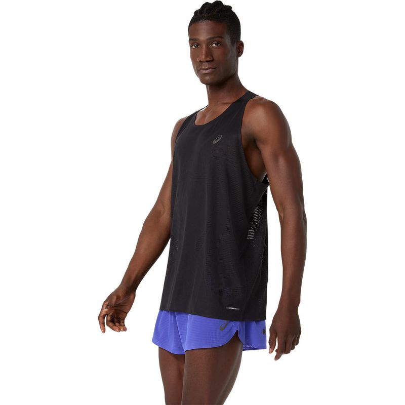 Bividi ASICS Metarun Singlet Performance Black Hombre - 1