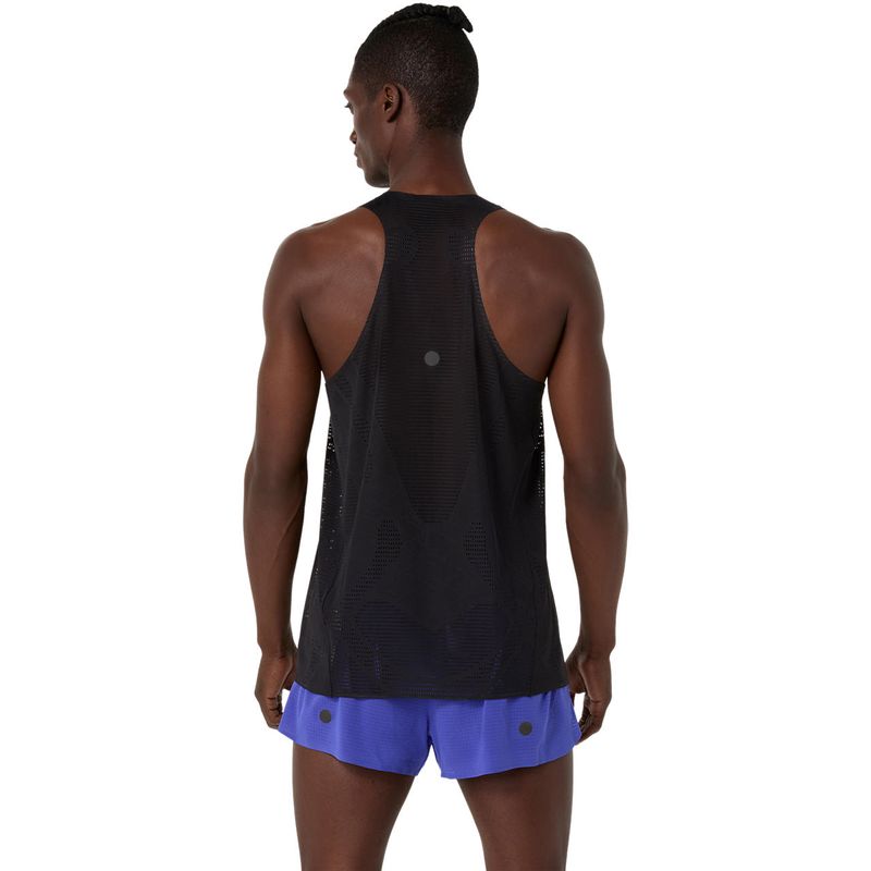 Bividi ASICS Metarun Singlet Performance Black Hombre - 2