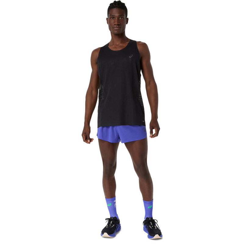 Bividi ASICS Metarun Singlet Performance Black Hombre - 5