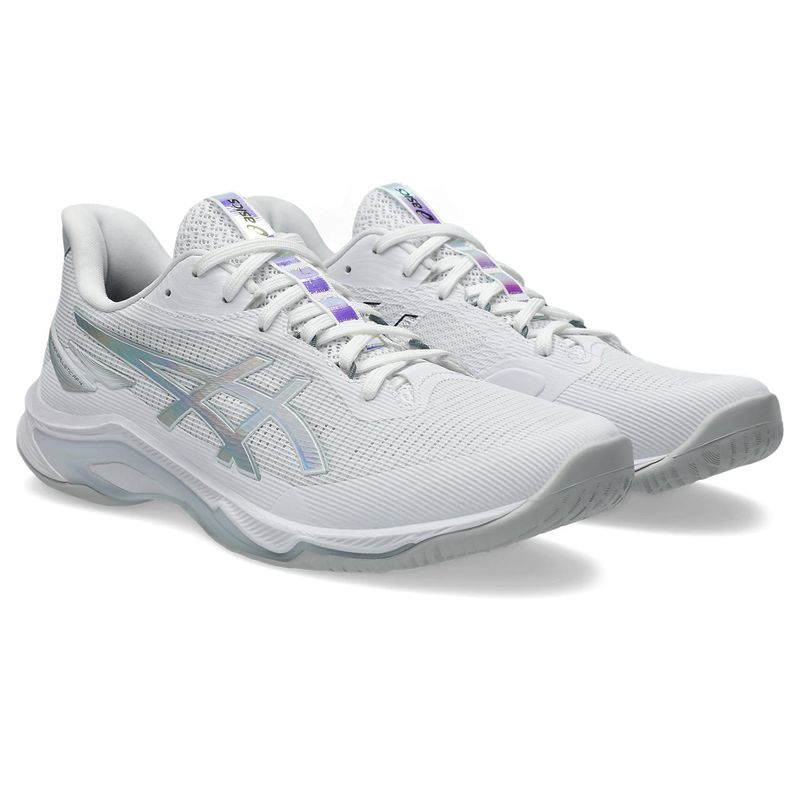 Zapatillas ASICS Netburner Ballistic FF 4 White/Pure Silver Unisex - 2